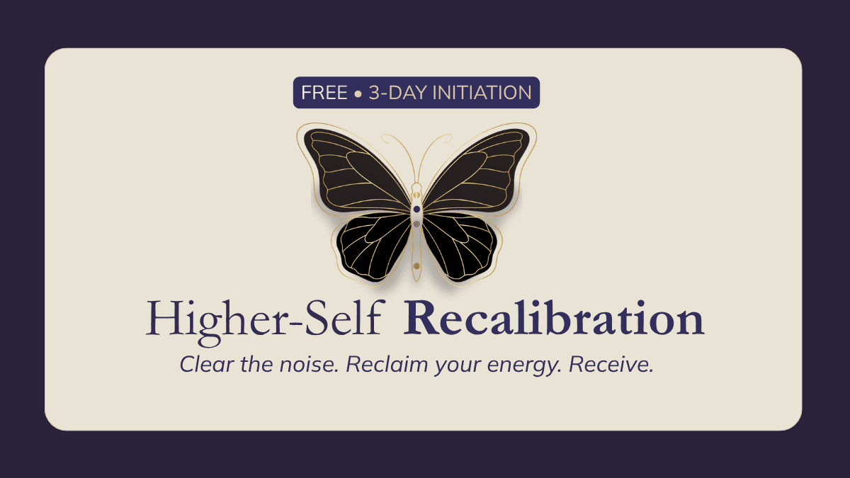 Higher Self Recalibration — a free 3-day initiation course preview