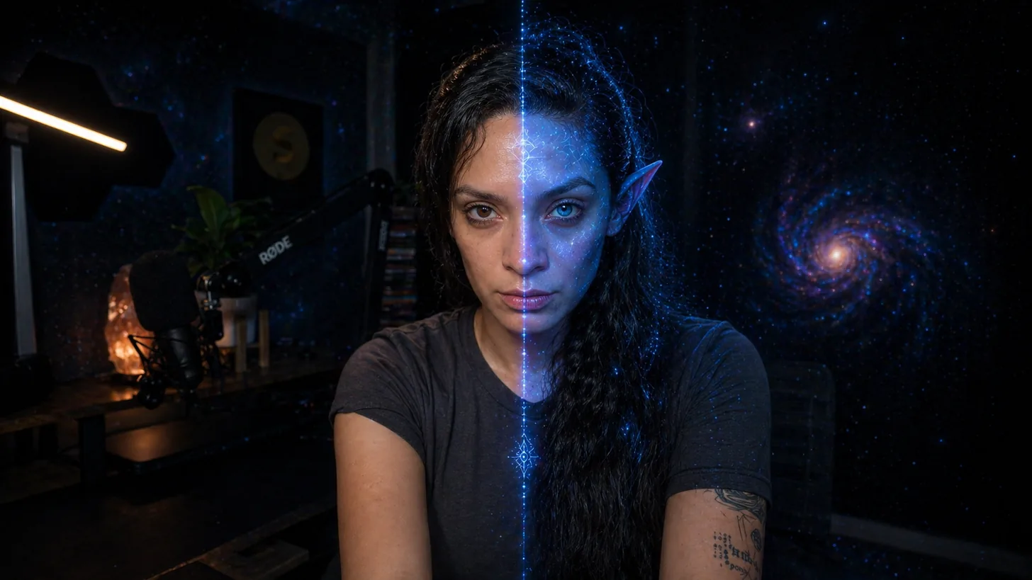 Two faces of one soul: human and cosmic, past lives and present